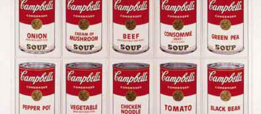 Warhol's Campbell's Soup Cans